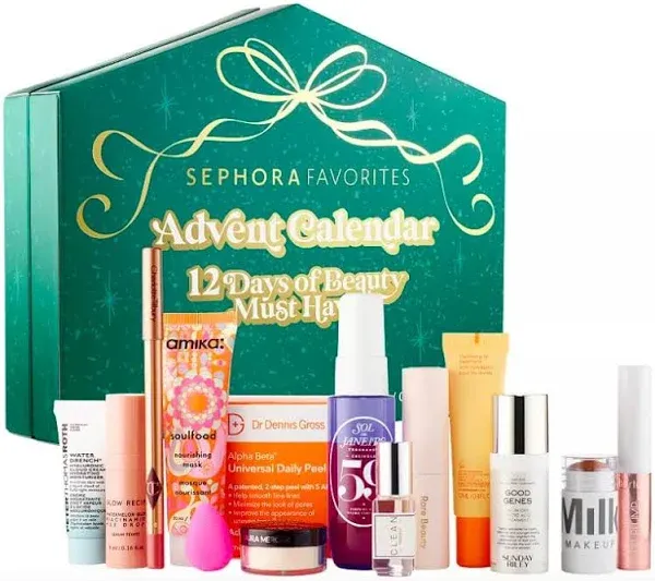 Sephora Favorites Advent Calendar 12 Days of Beauty Must Hav