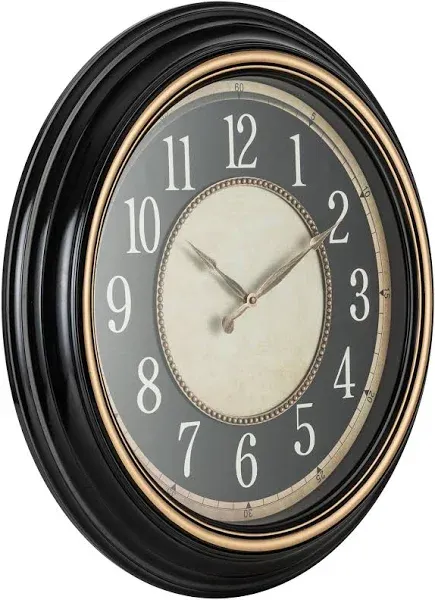 Pacific Bay Norden 23 Inch Wall Clock