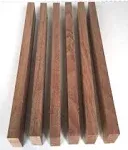 Woodchucks Wood Walnut 3/4 inch x 2 inch x 16 inch Solid Hardwood Lumber As Cutting Board Wood (10 Pack)