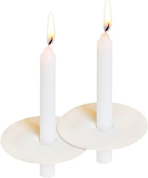 Howemon 150 Church Candles with Drip Protectors