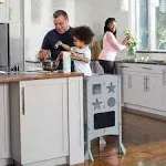 Guidecraft Classic Kitchen Helper Stool