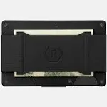 The Ridge Titanium Cash Strap Wallet Black