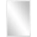 Howard Elliott Silver Rectangular Wall Mirror