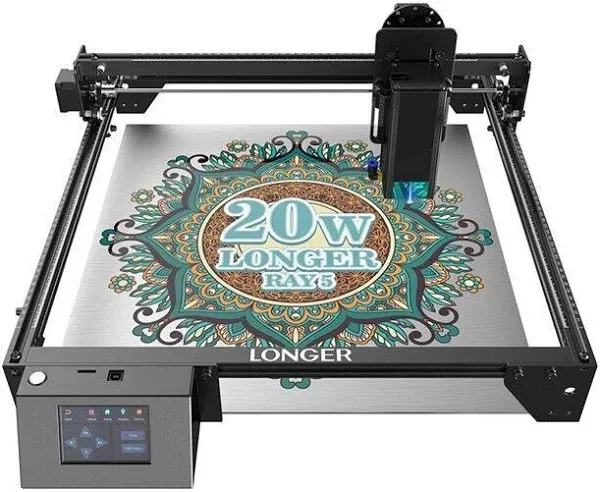 LONGER RAY5 130W Laser Engraver 20W Output CNC Laser Cutter DIY Laser Engraving Machine