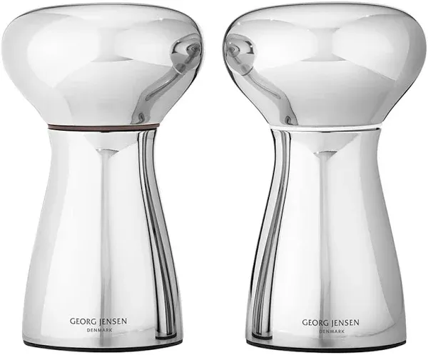 Alfredo Stainless Steel Salt & Pepper Shakers