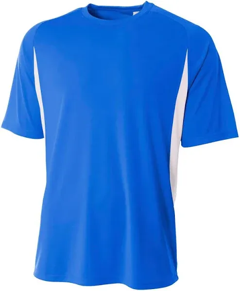 A4 Youth Cooling Performance Color Blocked T-Shirt