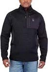 Spyder Men's Gait Half Zip Pullover | Outdoor Performance L / Black