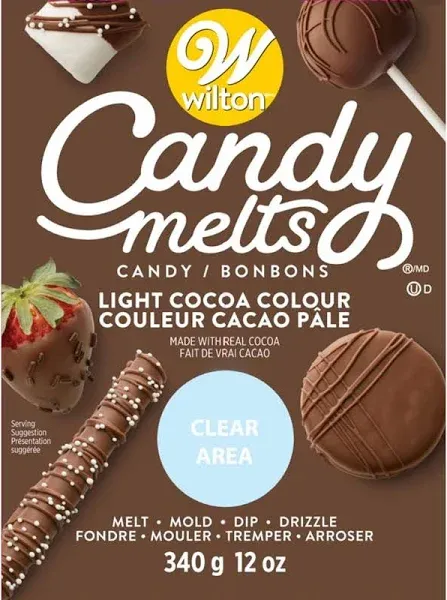 Wilton Light Candy Cocoa Melts