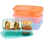 Bentgo Easyboxes 3-Compartment Food Containers 8-Piece Set