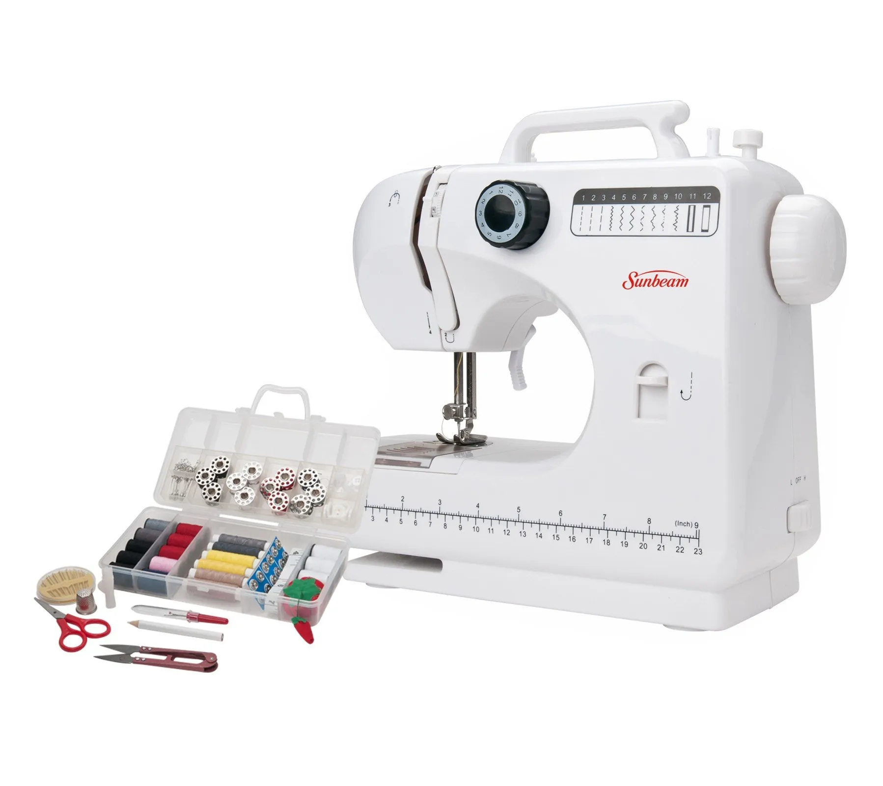 Sunbeam SB1818 Compact Sewing Machine and Sewing Kit