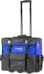 Stark 20" Rolling Wide Mouth Tool Bag with Divider