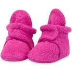 Zutano Cozie Fleece Gripper Baby Bootie - Cream