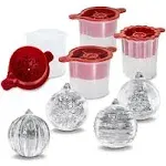 Tovolo Christmas Ornament Ice Molds - Set of 4