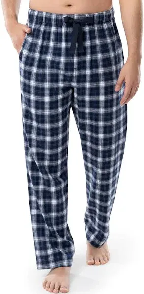 Fruit of the Loom Men's Yarn-dye Woven Flannel Pajama Pant