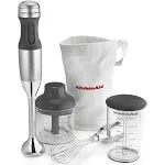 KitchenAid Refurbished 3-Speed Hand Blender RKHB2351CU - Contour Silver