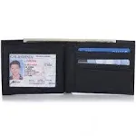 Alpine Swiss Mens Wallet Trifold Bifold Billfolds to choose from Genuine Leather Comes in Gift Bag