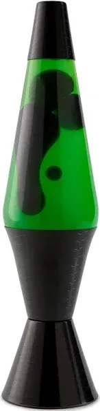 Schylling Inc 17 Inch Black and Green Diamond Debossed Lava Lamp