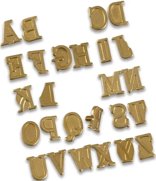 Walnut Hollow Hot Stamps Alphabet Set