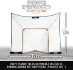 Franklin Sports Fiber-Tech 12' x 9' Lacrosse Goal Backstop