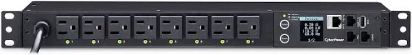 CyberPower PDU41001 8-Outlet Switched PDU