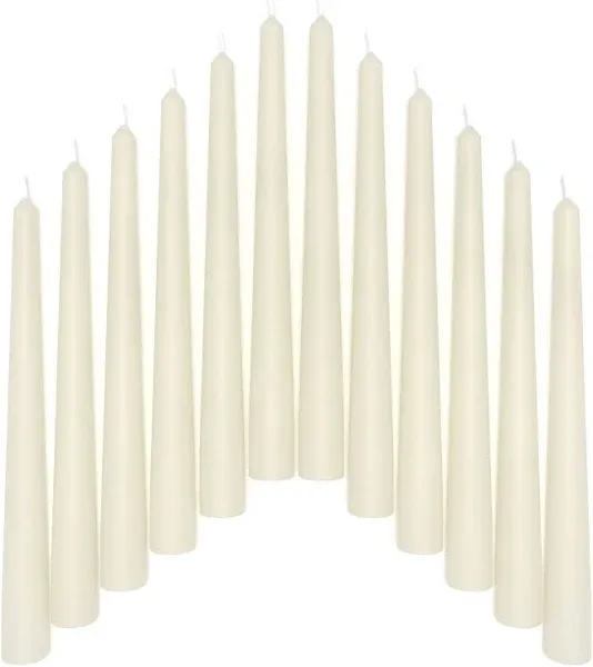 CANDWAX Beeswax Taper Candles