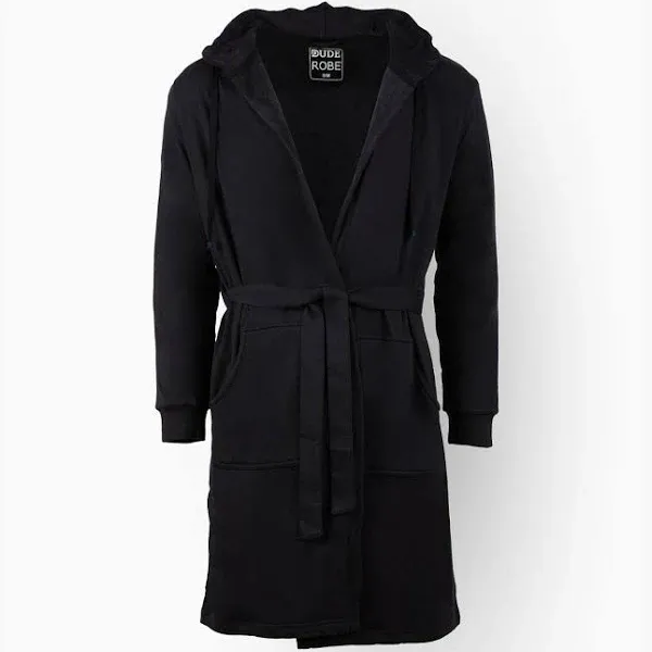 DudeRobe Men’s Bathrobe with Hood Unique Gift Ideas for Men