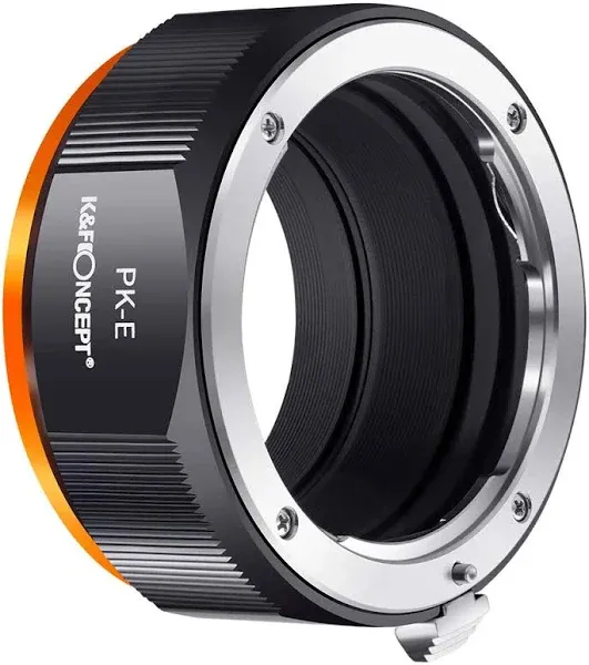 Lens Adapter for PK K Mount Lens to Sony NEX E-Mount with Matting Varnish Design