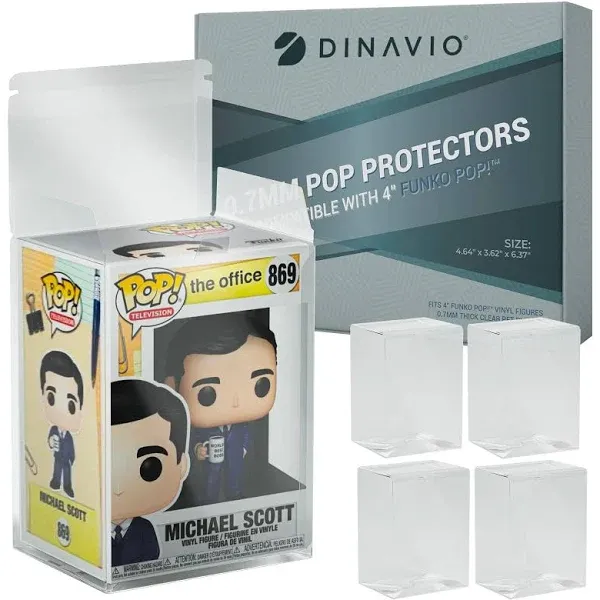 Funko Pop! 4" Inch Premium Soft Protector 5 Pack