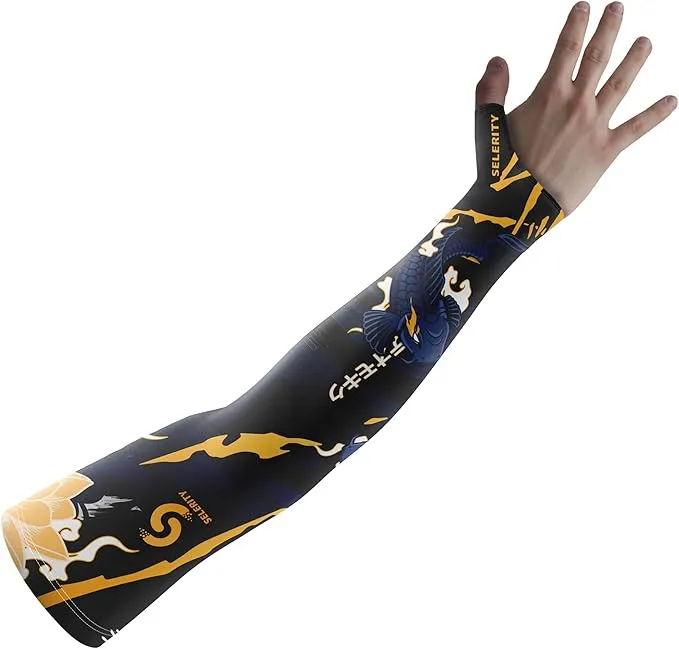 Selerity Gaming Arm Sleeve with Open Glove Thumb Hole