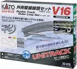 Kato 20-876 N Scale V16 Double Track Outer Loop Unitrack Set