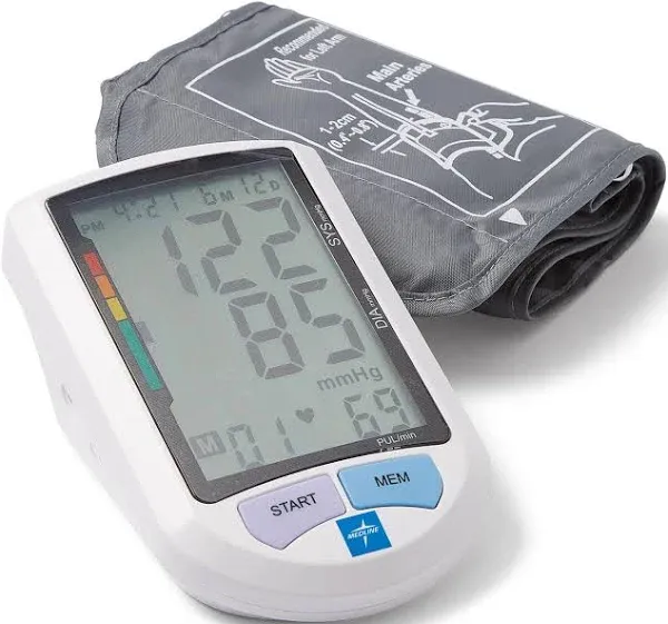 Automatic Digital Upper Arm Blood Pressure Monitor, Small Adult Size