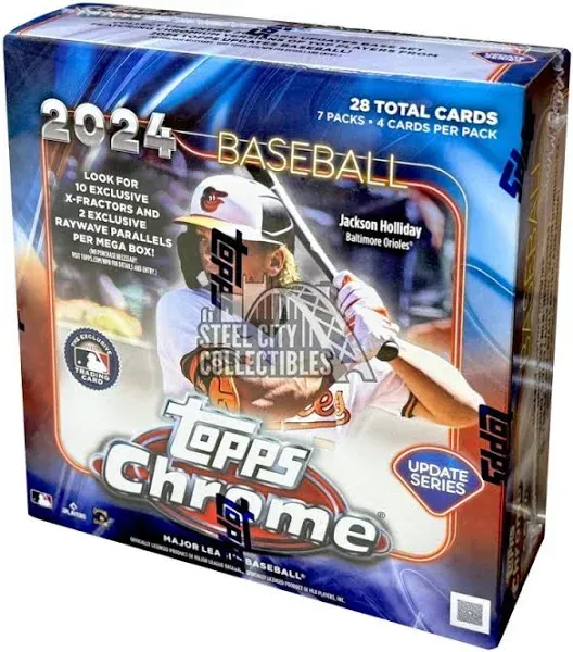 Topps Chrome Update Baseball Mega Box