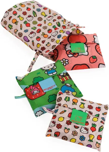 Baggu Standard Reusable Bag Set of 3 Hello Kitty and Friends