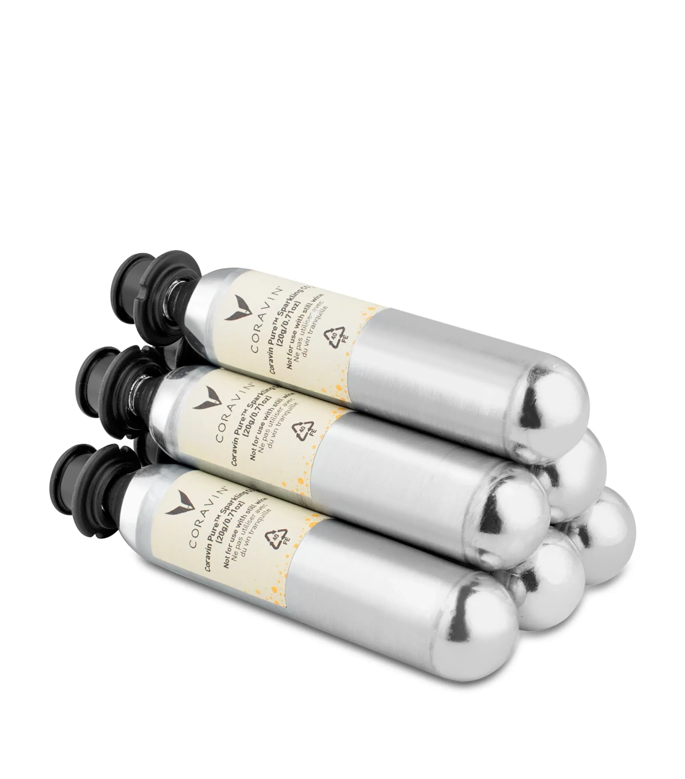 Coravin Pure Sparkling CO2 Capsules