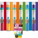 Cricut Premium Permanent Vinyl Rainbow Colors Bundle