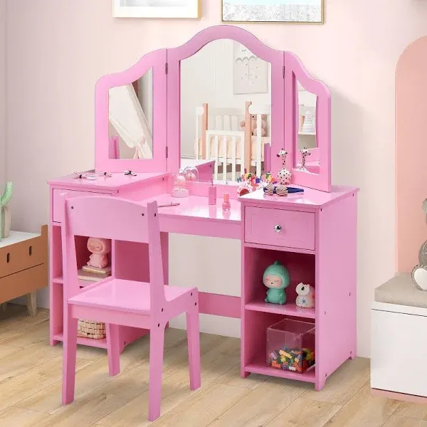 Hobbyfield Kids Vanity Table