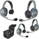 Eartec UltraLite System w/ Single Ear Headsets (3-User)