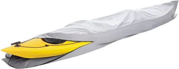  13ft Kayak Cover- Water Resistant 13ft Long and Beam Width up to 30in Grey