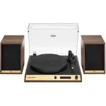 Crosley C72 Turntable with Speakers, Walnut