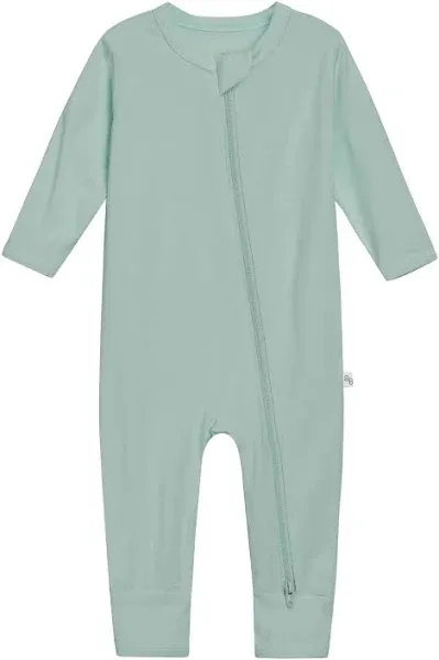 Kyte Baby Zippered Footie Sage / Newborn