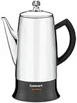 CUISINART Classic 12-Cup Stainless Percolator, PRC-12N | NEW | FREE SHIP | AUTH