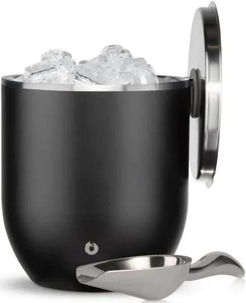 US Shipping，Premi<wbr/>um Vacuum Insulated Stainless Steel Ice Bucket with Lid/Scoop