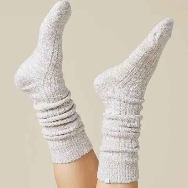 Marshmallow Slouch Socks