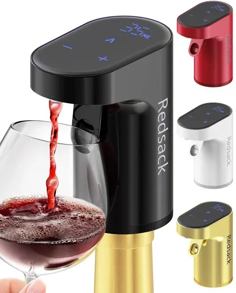 Redsack Electric Wine Dispenser Decanter Aerator Whiskey Party Pourer Pump