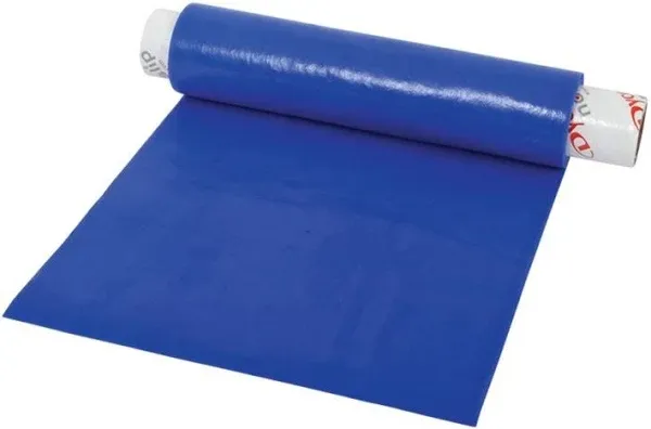 Dycem Bulk Roll Matting, 16 x 2 yd. Roll, Blue, Non-Slip Material Helps Impro...