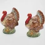 Spode Woodland Turkey Salt and Pepper Set, 3.5&#034;