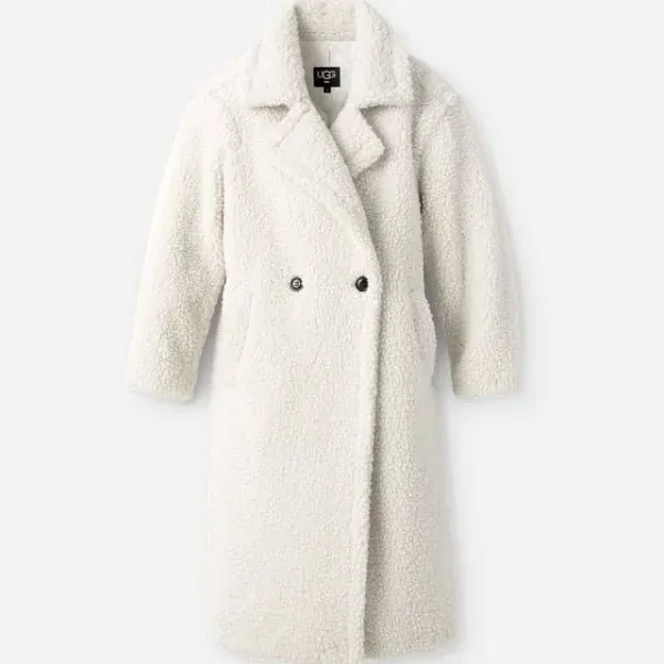 Ugg Teddy Gertrude' Coat - White