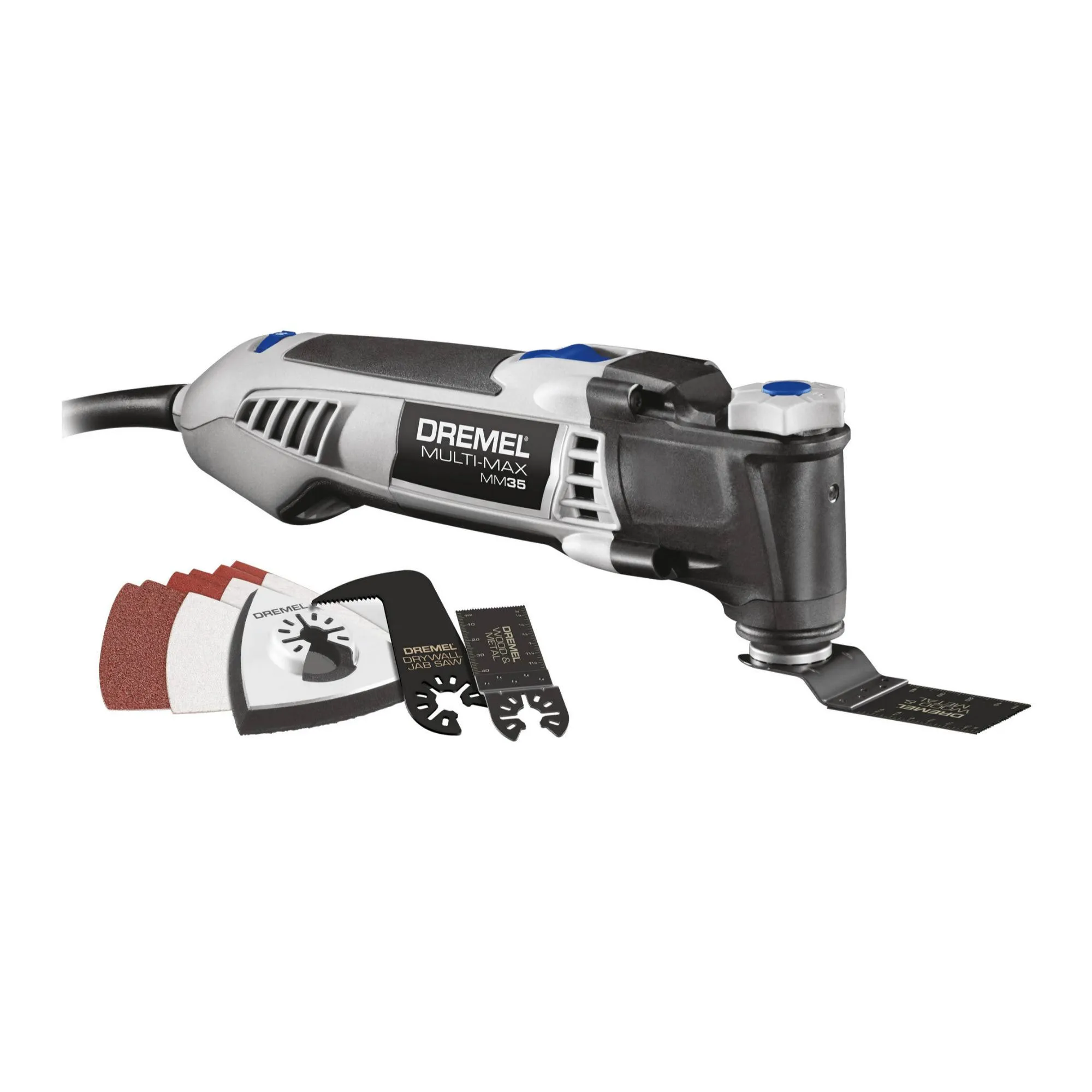 Dremel MM35-DR-RT 120V 3.5 Amp Variable Speed Corded Oscillating Multi-Tool Kit