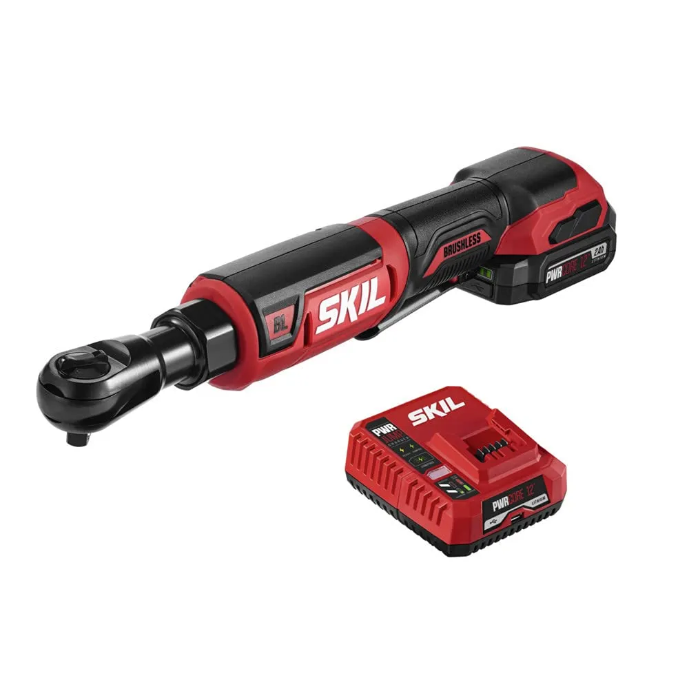 SKIL PWR Core 12™ Brushless 12V Cordless 3/8&#034; Ratchet Wrench, RW5763A-00