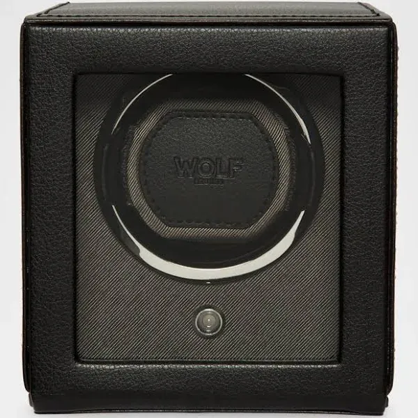 Wolf Cub Single Watch Winder with Cover